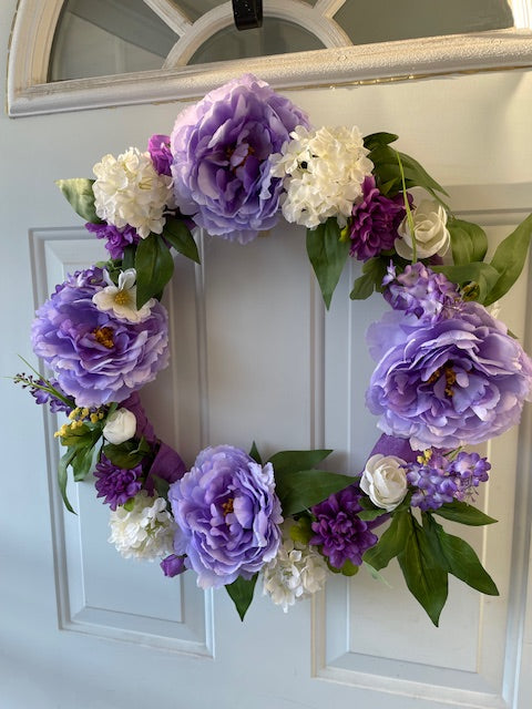 Lilac Spring Wreath