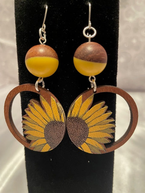Sunflower Earrings
