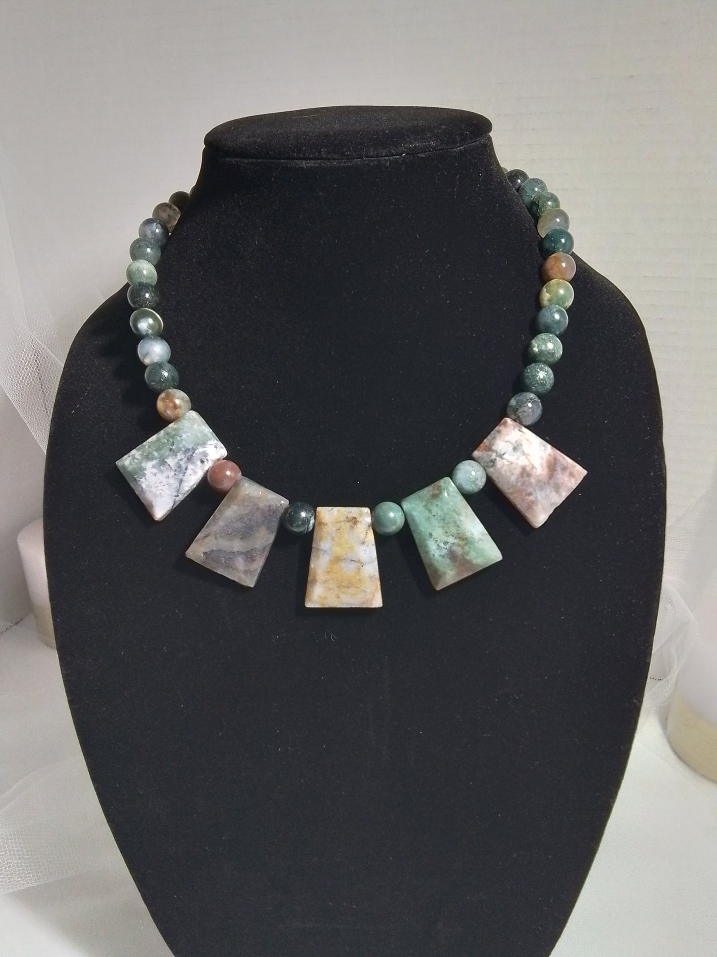 Angie: Fancy Jasper Beads