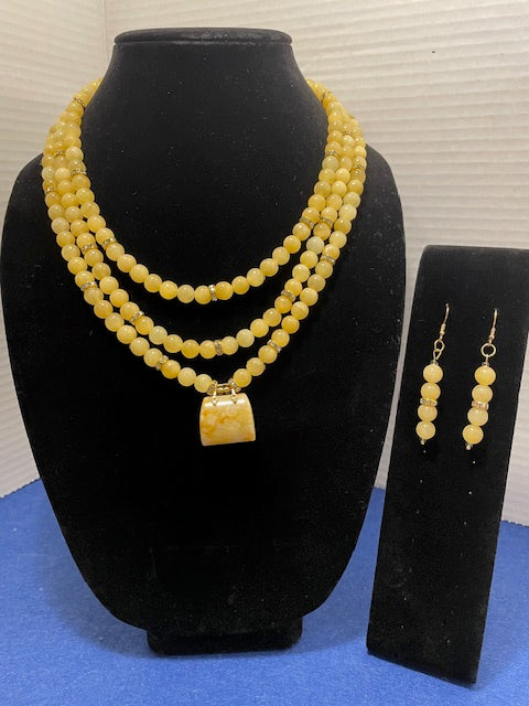 Yellow Jade Purse