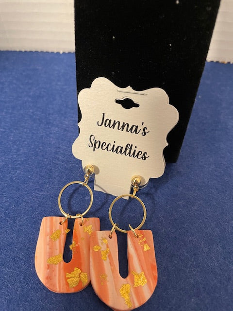 Peach Earring