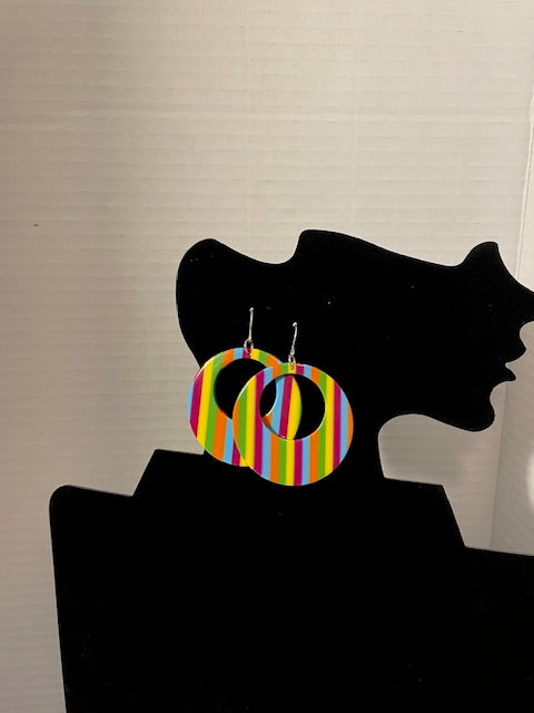 Candy Stripe Earrings