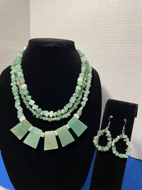 Green Aventurine Set