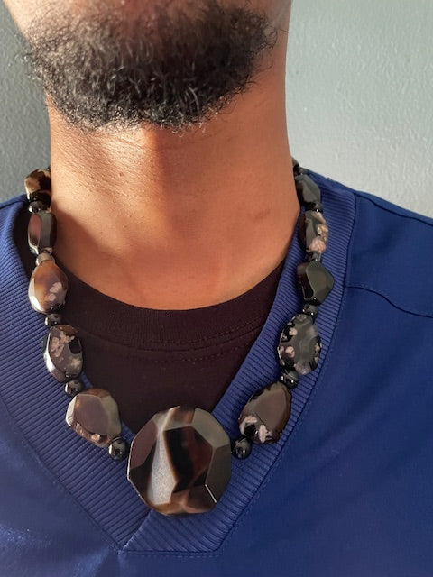Men Smoky Quartz (Unisex)