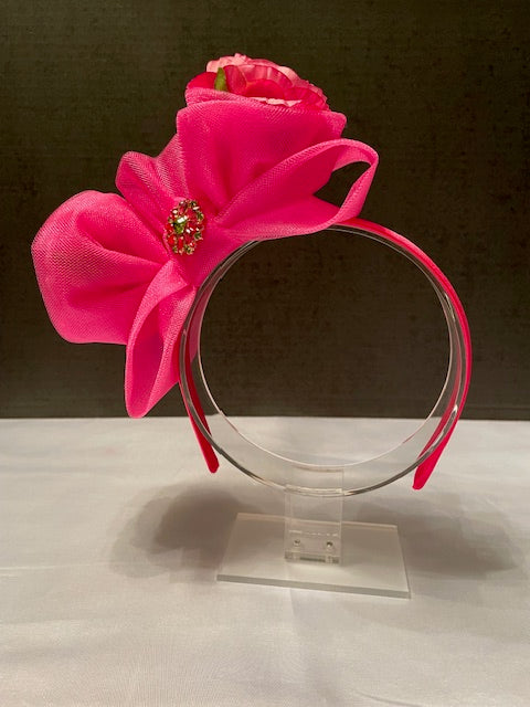 Pink Fascinator