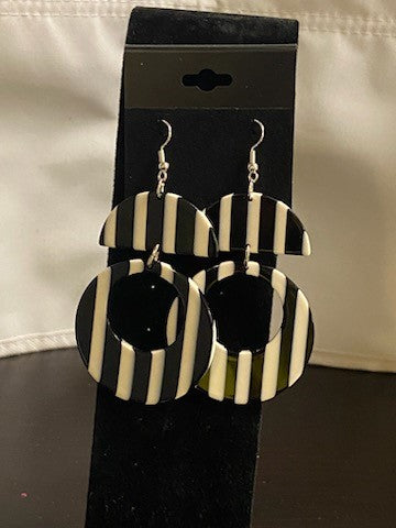 Black & White Earrings