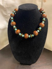 Ethnic Wood Necklace